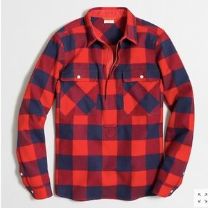J. Crew Buffalo check shirt-jacket
